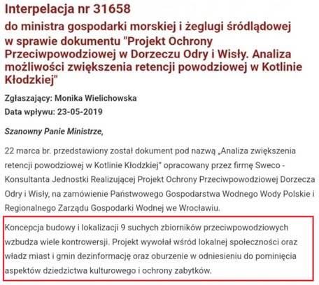 Czy można domagać się odszkodowania za niewybudowanie zbiorników przeciwpowodziowych